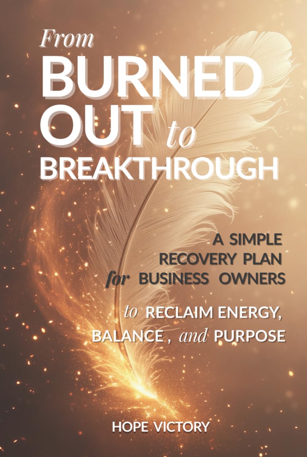 From Burned Out to Breakthrough: A Simple Recovery Plan for Business Owners to Reclaim Energy, Balance, and Purpose