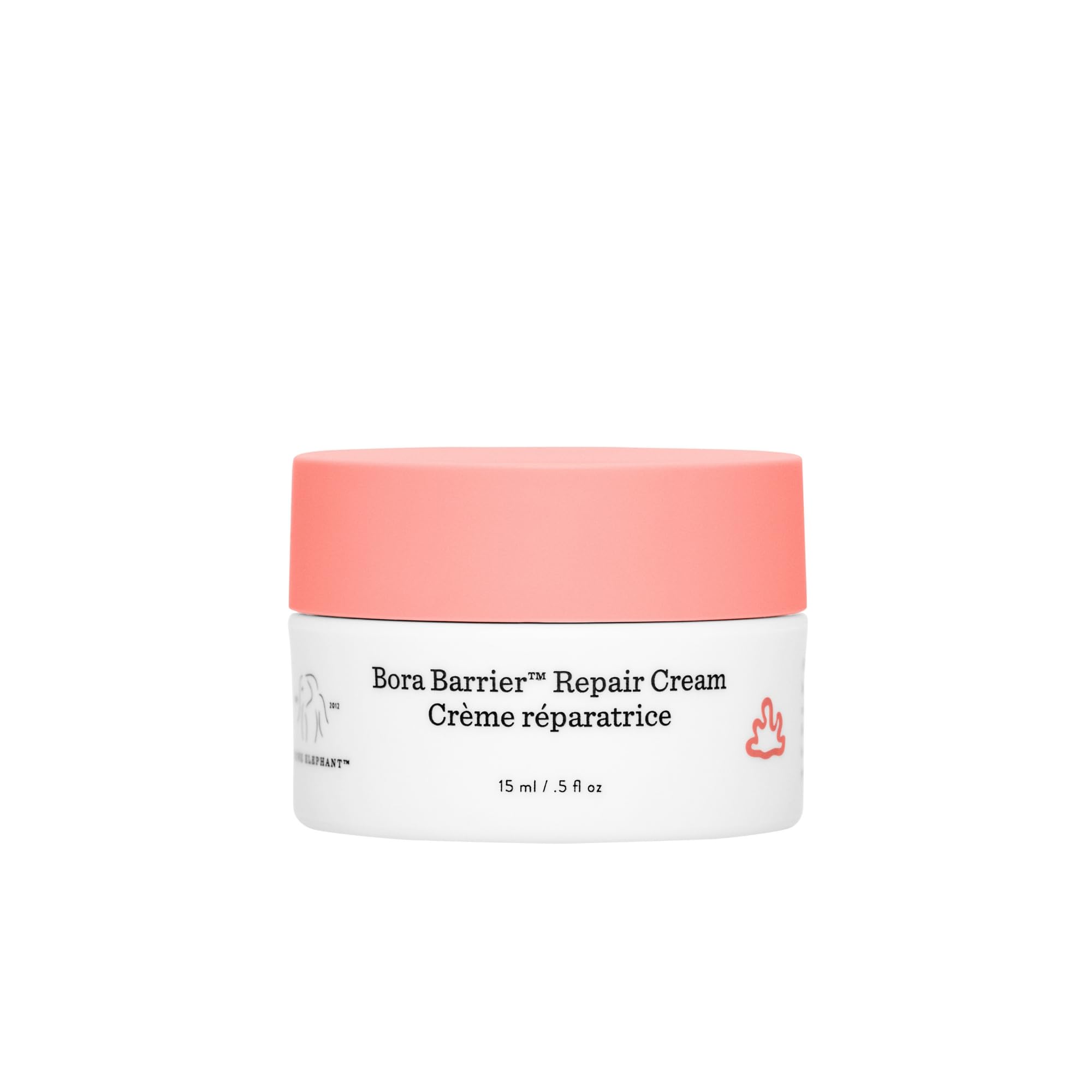 Drunk Elephant Bora Barrier Repair Cream - Ultra-Rich Moisturizer - Clean Clinical Skincare - Cruelty-Free - Dermatologist-Tested - Free of Essential Oils, Silicones, and Fragrance