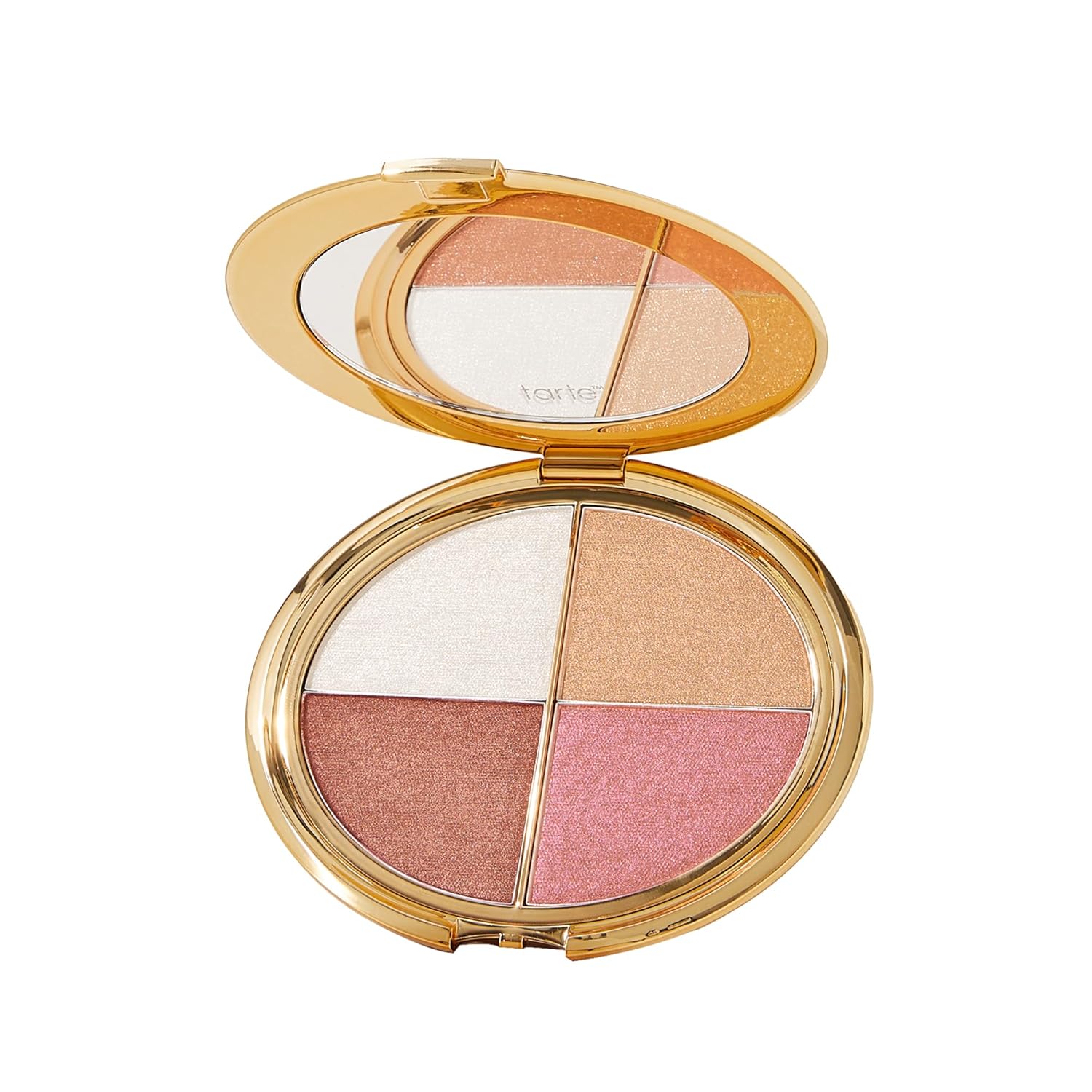 tarte glow wardrobe highlighting eye & cheek palette